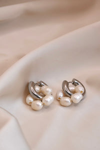 Boucles d’oreilles La Perla argent