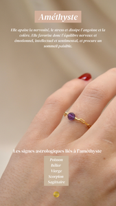 Bague Améthyste