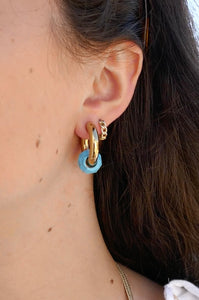 Boucles d'oreilles Baby blue