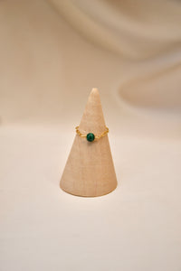 Bague Malachite