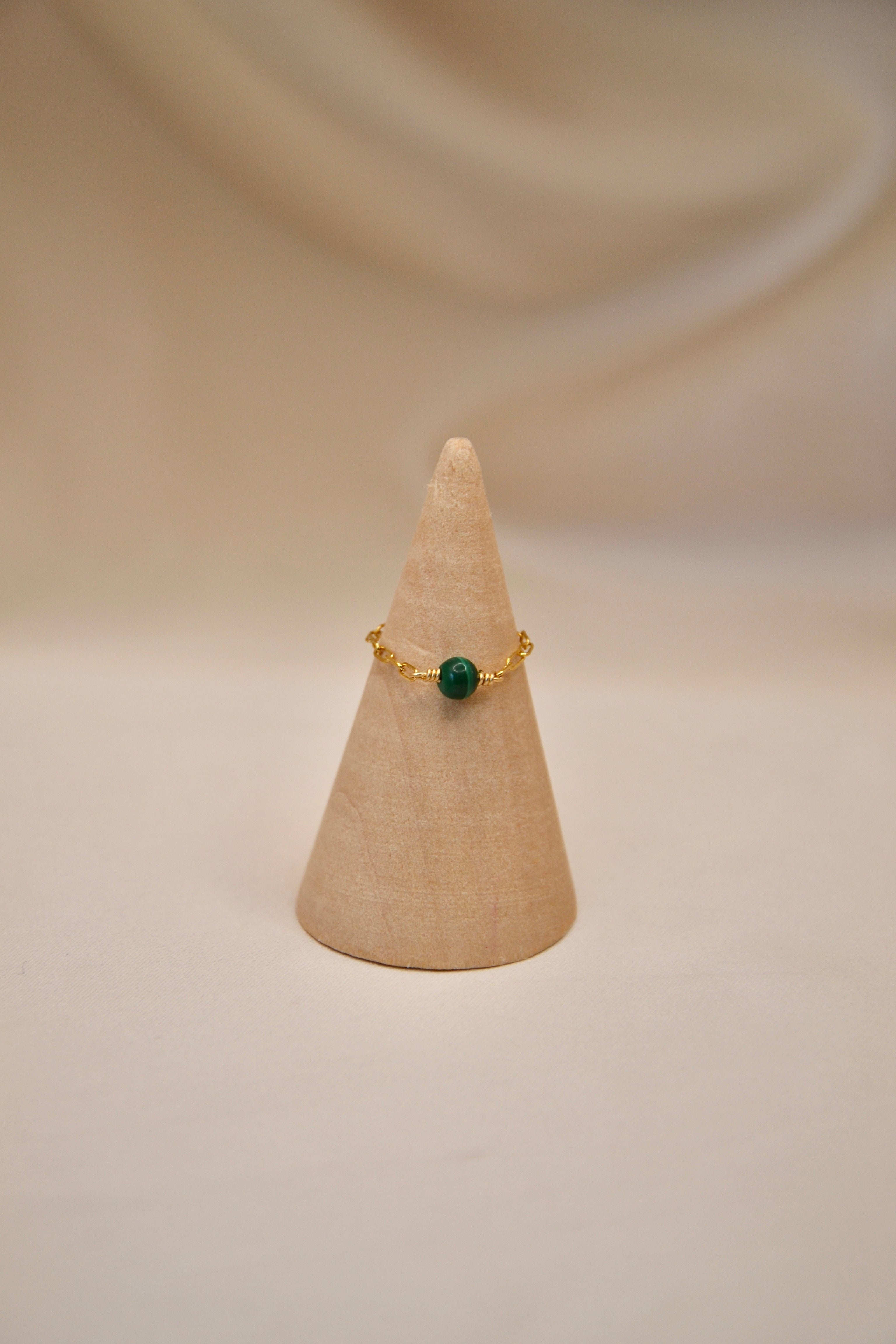 Bague Malachite