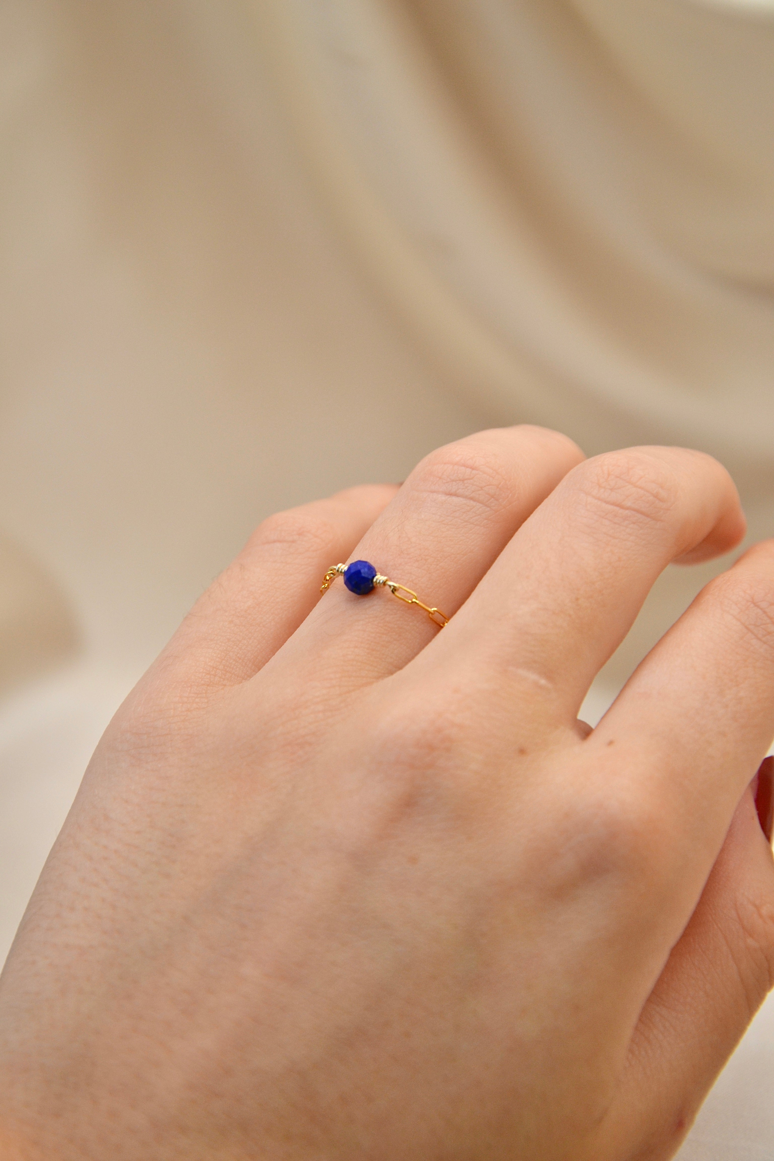 Bague Lapis lazuli