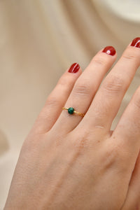 Bague Malachite