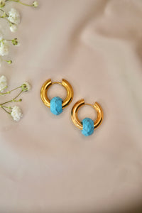 Boucles d'oreilles Baby blue