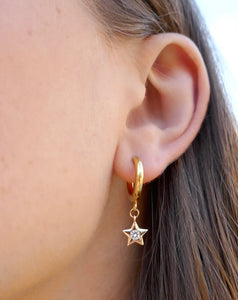 Boucles d'oreilles Star