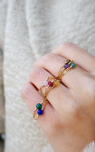 Bague Aventurine