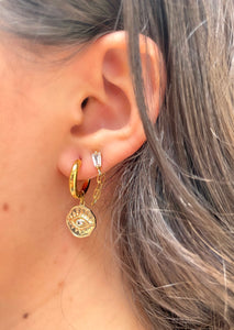 Boucles d'oreilles Sunny Evil Eye